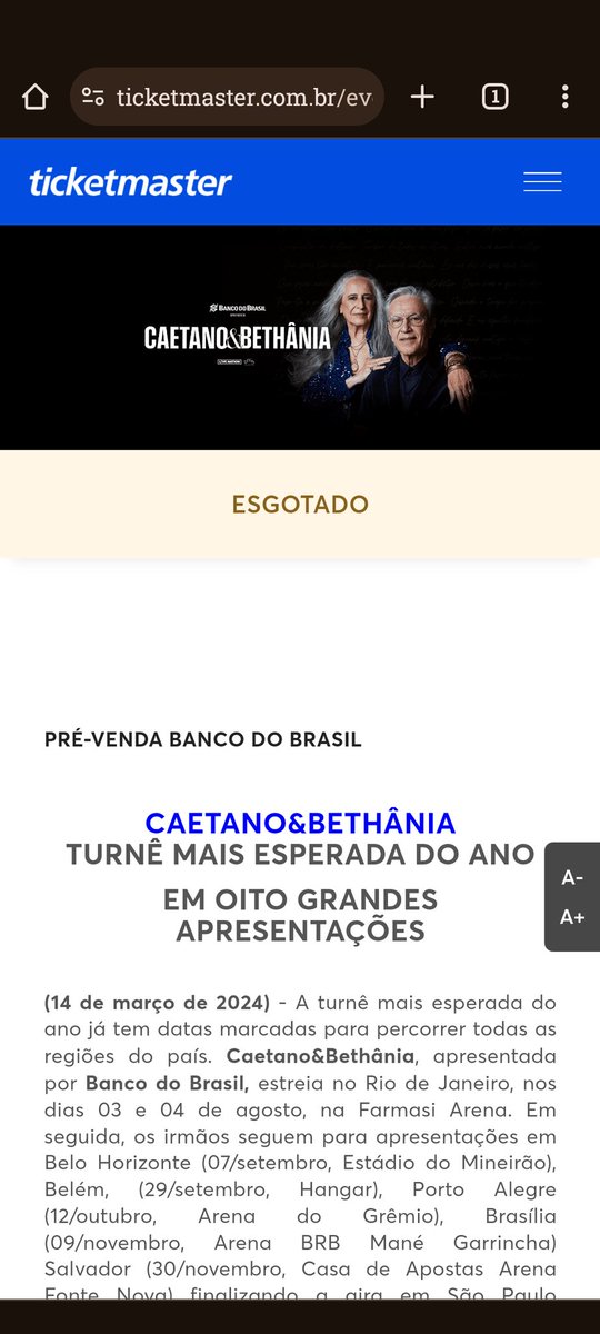 jojoxx07's tweet photo. Eu só tinha um sonho::: assistir ao show da Maria Bethânia e Caetano Veloso https://t.co/GYIhiHesxd