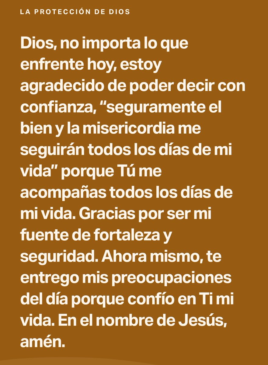 Diosverso's tweet photo. Gracias por ser mi fuente de fortaleza y seguridad. https://t.co/Ok6OQCSeWD