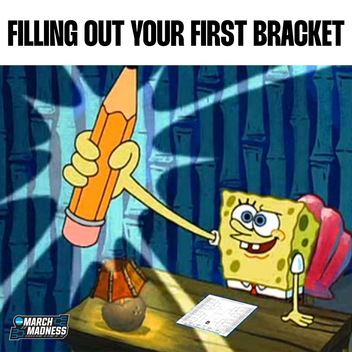 MarchMadnessMBB's tweet photo. The BEST feeling after the Selection Show 🔥 #MarchMadness

Fill out your bracket here 👇 

https://t.co/9YpeTvgLcn https://t.co/psTqgVtQTM