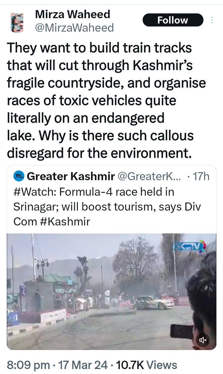 LageRahoKashmir's tweet image. #TheCollaborator of #PakISPR &amp;amp; #PakISI wants to take #Kashmir back to 1990s😳
Beware