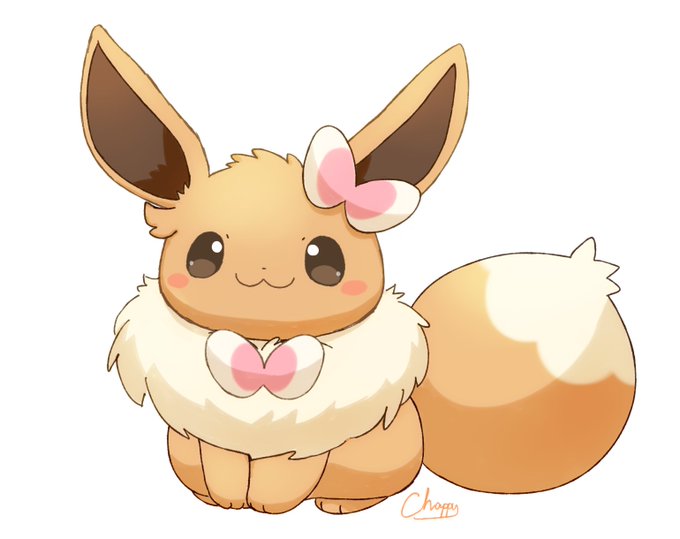 「eevee closed mouth」Fan Art(Latest)