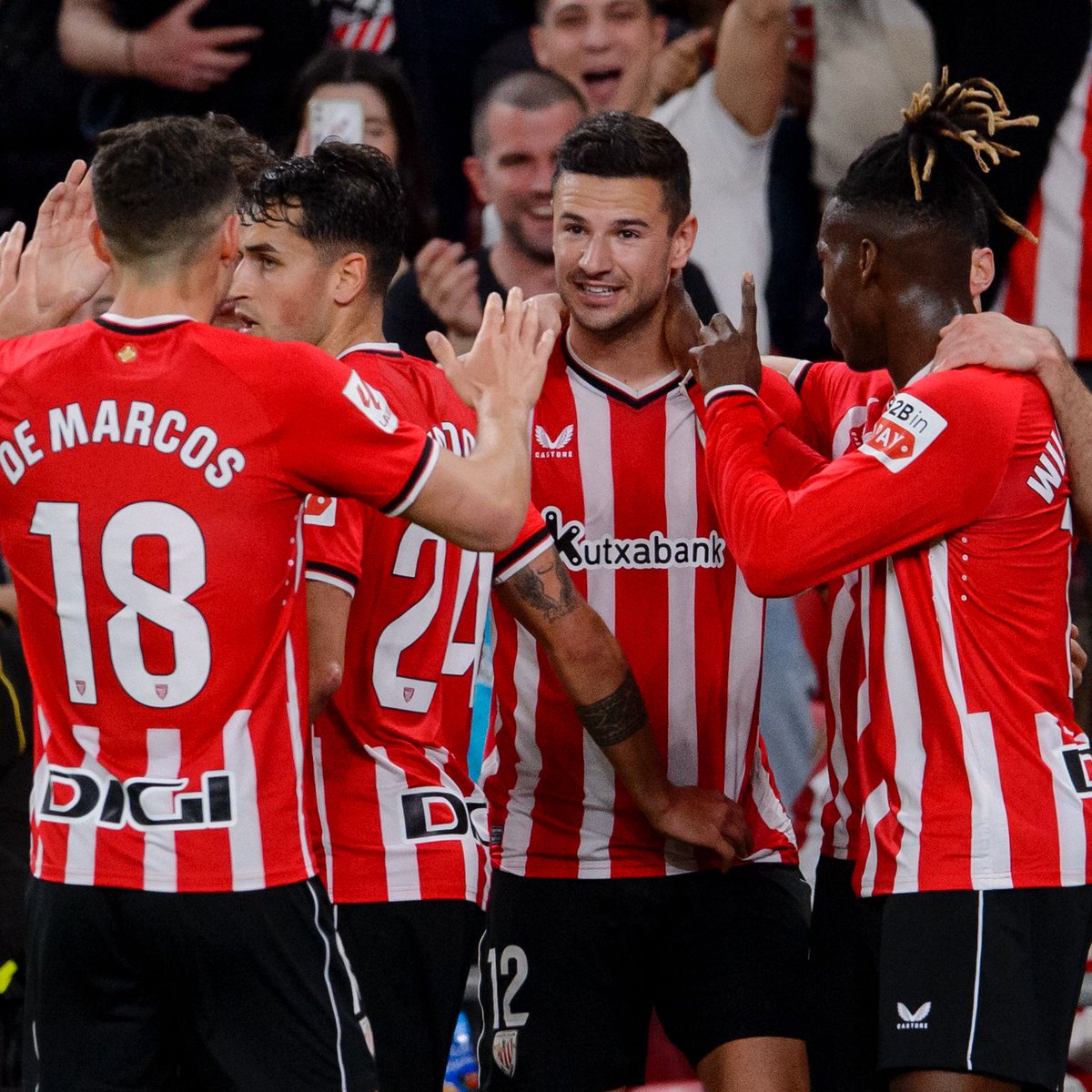 AthleticHerria's tweet photo. ⚽ Temporada con más goles de Gorka Guruzeta:

Bilbao Athletic 2017/18 
18 goles en 39 partidos

⚽ Goles de Gorka Guruzeta hasta el momento:

Athletic Club 2023/24
15 goles en 31 partidos https://t.co/WhMJmMAKwC