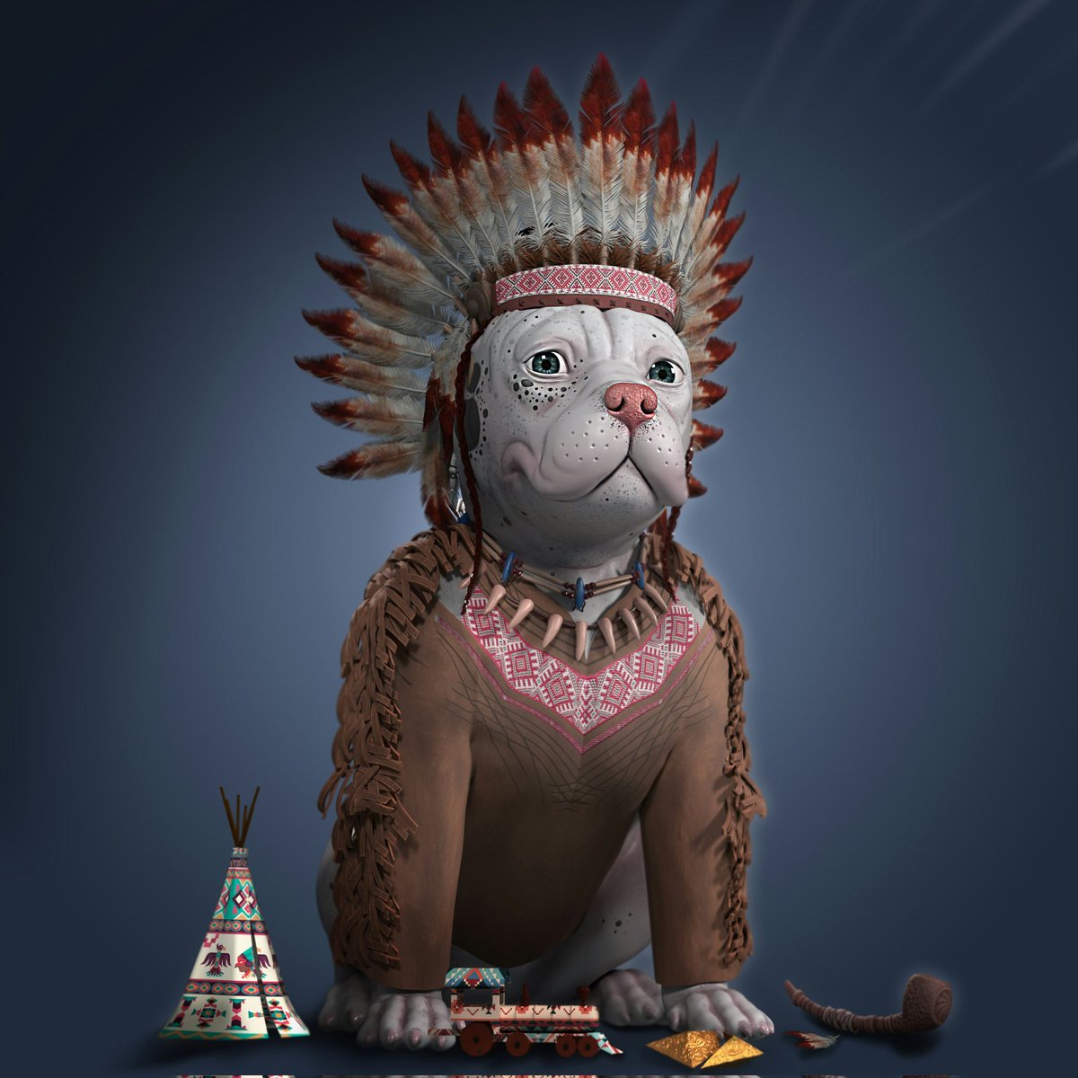 Gm 💙

Last puppies dropped 
Native American puppy 🐕 

❤️ Have nice weekend dog lovers ❤️