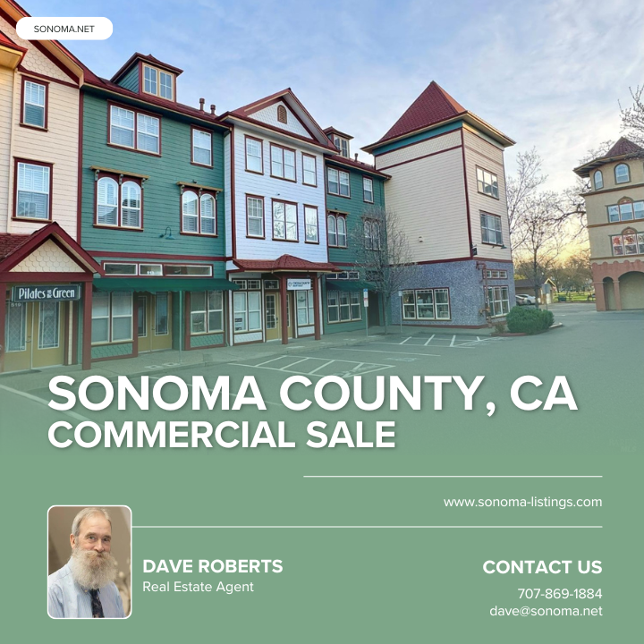 Sonoma County, CA Commercial Sale
listings.sonoma.net/i/sonoma-count…

#realestate #sonomatownhouseforsale #daverobertsagent #sonomarealestate #sebastopolrealestate #sonomacountyrealestate #healdsburgrealestate #russianrivervalleylandrealestate #sonomavalleylandrealestate