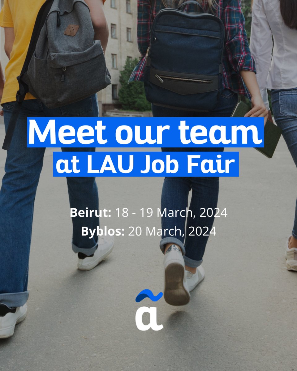 We will be present at LAU Spring 2024 #CareerFair. Make sure to visit our booth and don’t forget to share your #resume for potential #jobopportunities!