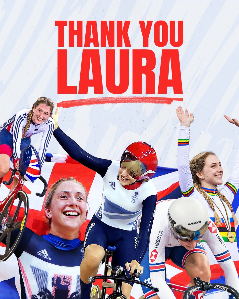 Britain’s most successful female Olympian. Ever. Congratulations on a monumental career, Laura.