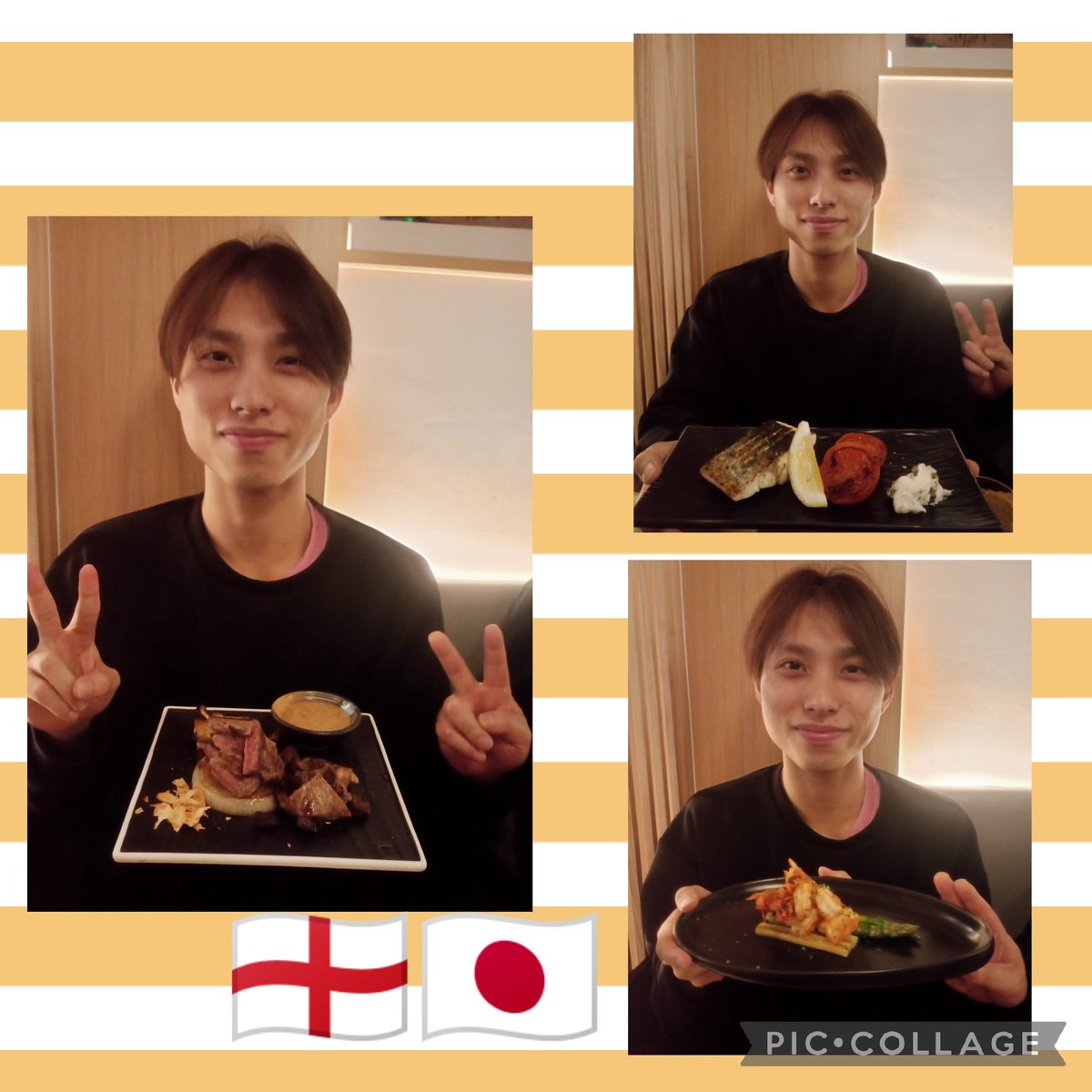 This is the last smile from Birmingham🏴󠁧󠁢󠁥󠁮󠁧󠁿
Thank you for your support😀
I will keep going to the future🏆
See you again and wish you all well🤗

#kodainaraoka 
#Japanesefood 
#TAKUMI
#restaurant 
#Birmingham
