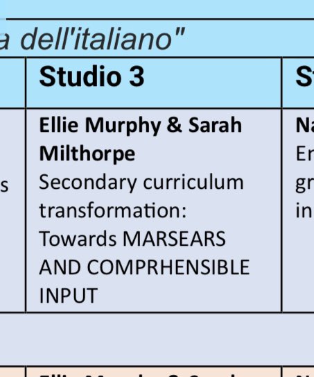 Proud that #EPI is going to feature in several workshops including the ones in the pictures below, at the next VATI (Victoria Association Teachers of Italian) in Melbourne this coming Friday. The EPI method and techniques have been adopted by 100s of schools in Victoria.