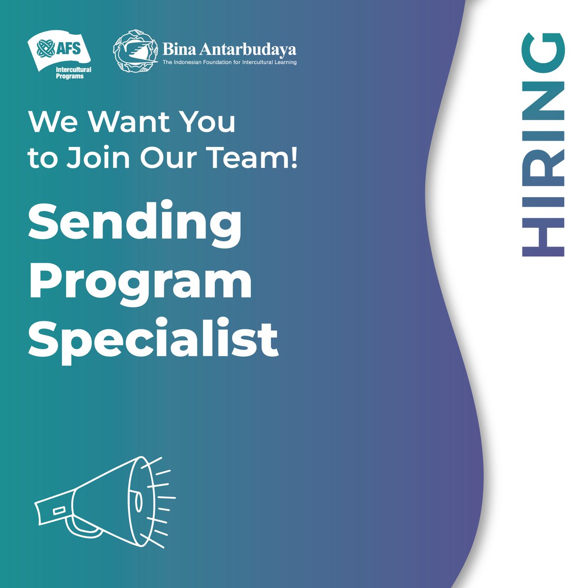 binabud's tweet photo. JOB OPPORTUNITY!
We are looking for Sending Program Specialist. https://t.co/eb3VYE7xqs