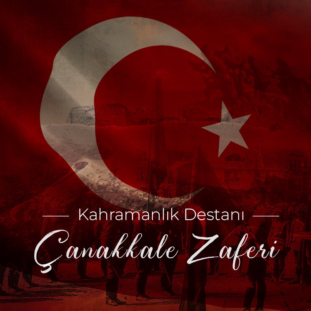 18 Mart Çanakkale Zaferi'nin 109. yılında Gazi Mustafa Kemal Atatürk ve silah arkadaşları başta olmak üzere tüm şehitlerimizi rahmet ve minnetle anıyorum.

#18MartÇanakkaleZaferi