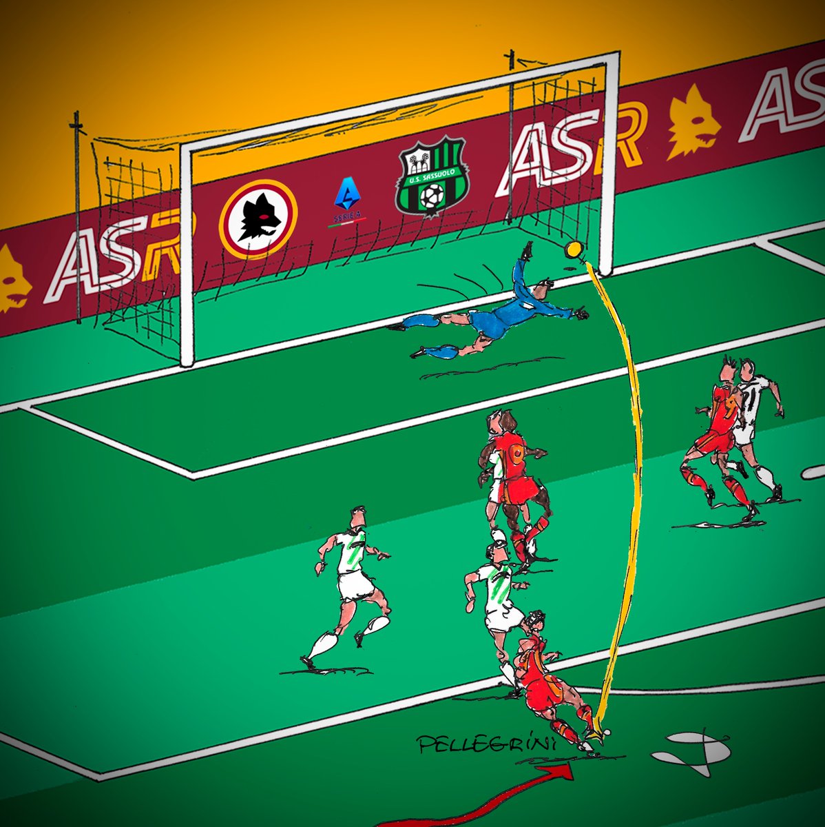 CAP unlock

@OfficialASRoma - Sassuolo

50' #LorenzoPellegrini

#RomaSassuolo #SerieA #ASRoma