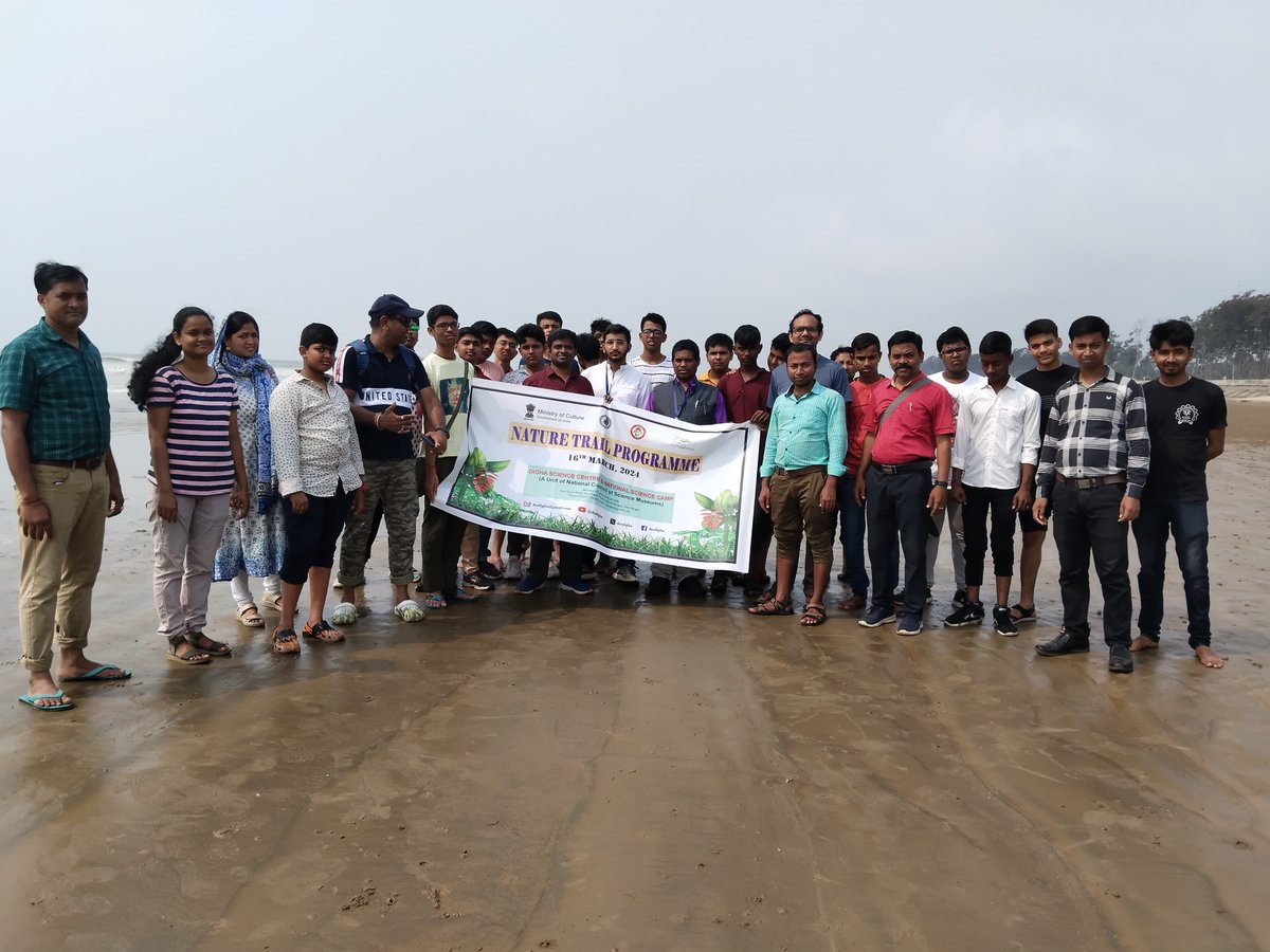 ncsmgoi's tweet photo. A #NatureTrailProgramme was organised by @dscdigha, a unit of @ncsmgoi, @MinOfCultureGoI, for the students & participants of Eastern India Innovation Festival 2024, in presence of Dr. Aditya Kapili, Scientist, Marine Aquarium, @ZoologicalI, #Digha, on March 16, 2024.
#WestBengal https://t.co/0wHkvczoEL