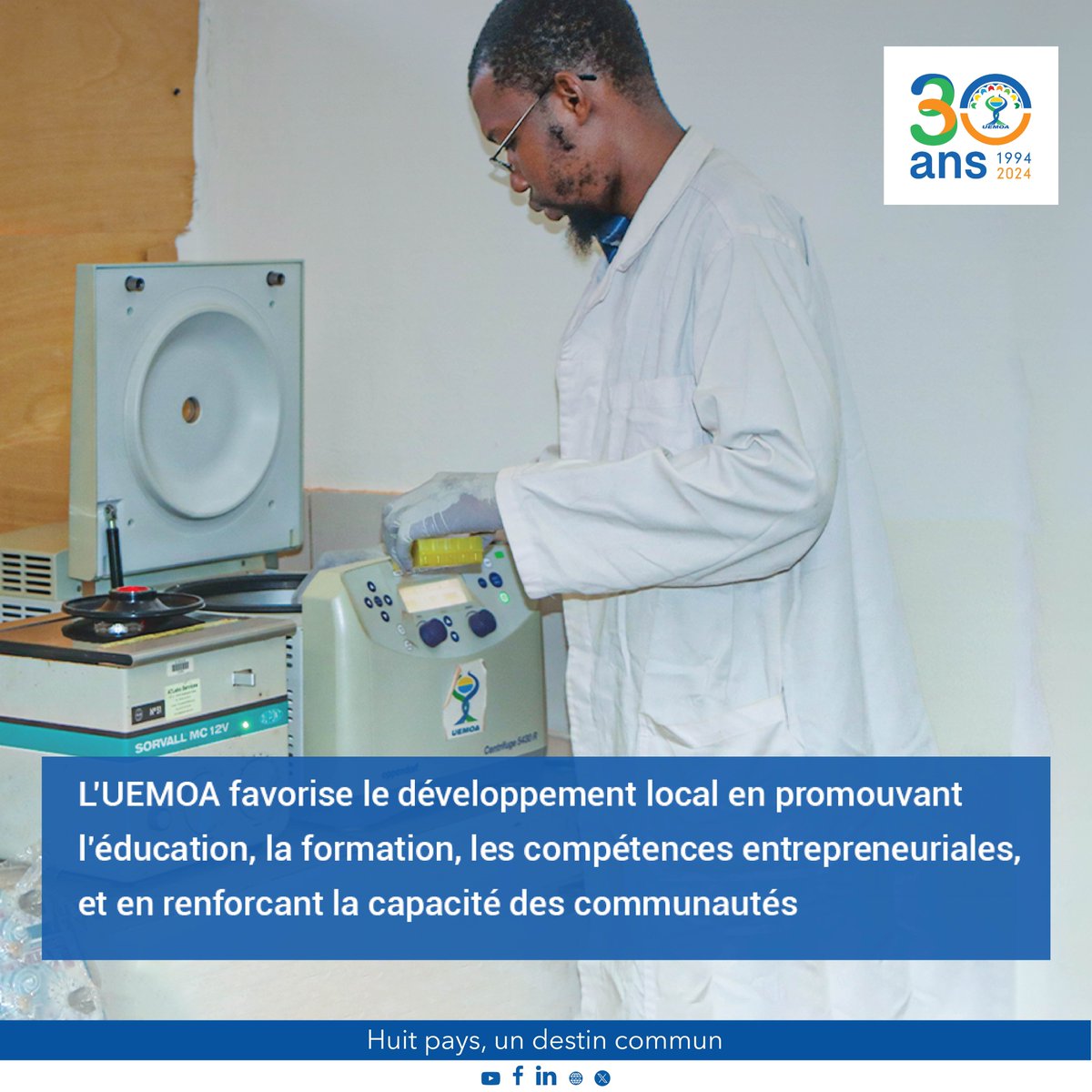 UEMOA_Officiel's tweet image. La @UEMOA_Officiel fait de la formation, l'éducation, du développement des compétences et de la promotion de l'entrepreneurial une priorité, au profit des populations.
#PACER
#PROFOR
#formation
#bourses
#entrepreunariat
#developpementhumain
#developpementculturel