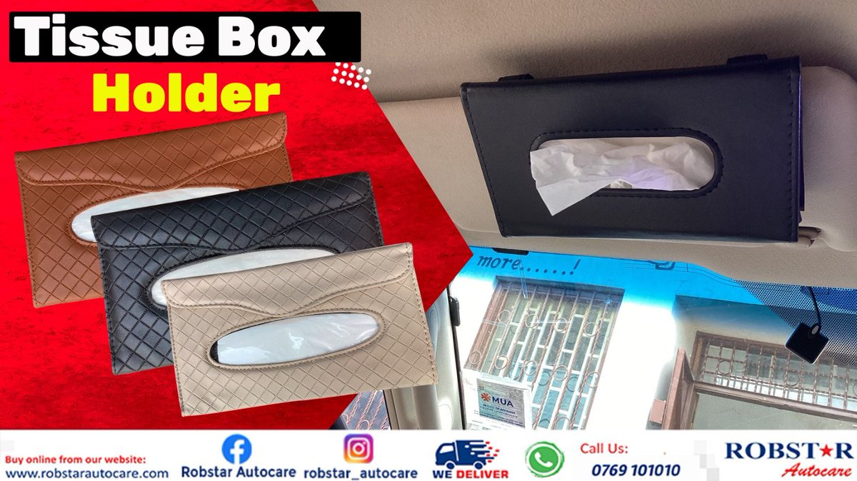 RobstarAutocare's tweet image. New in stock,  convenient and easy to use.
Order now. 
#tissuebox 
#tissuebag