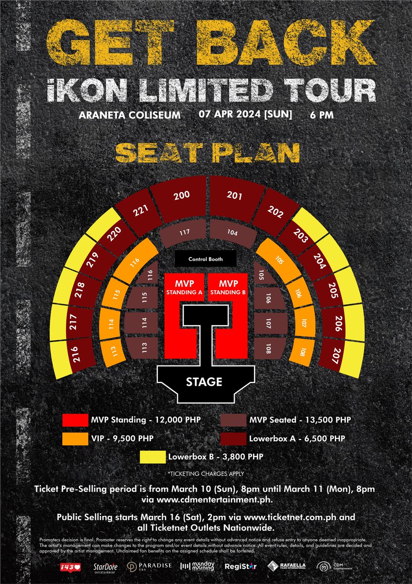 kpopconph's tweet photo. #iKON is coming back to Manila on April 7, 2024 for  [2024 iKON LIMITED TOUR – GET BACK]!

Catch one of the best performers in Kpop today as they light up the Araneta Coliseum stage!

Tickets are available via Ticketnet

Presented by @cdmentph 

#iKON_LIMITED_TOUR_MNL https://t.co/WjncErQl6A