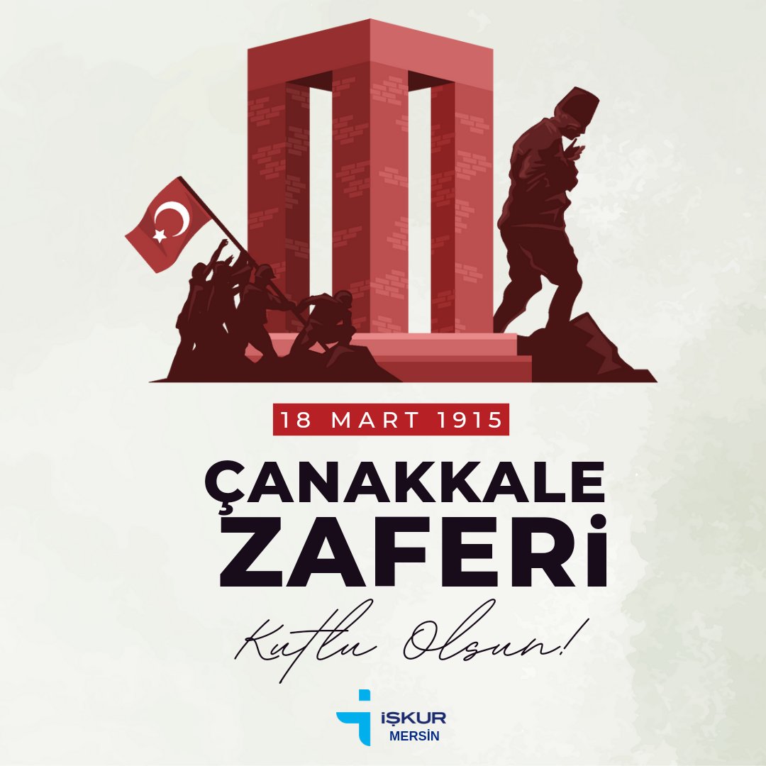 Çanakkale Zaferi'nin 109. Yıldönümünde Ulu Önder Mustafa Kemal Atatürk ve Kahraman askerlerimizi saygı ve minnetle anıyoruz.

Çanakkale Geçilmez! 🇹🇷