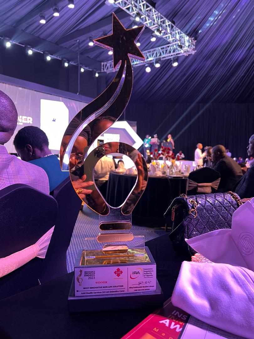 We won!!! 🎶🎉🎊 So excited that our project in Uganda #Ddwaliro Care nabbed first place for most innovative non-life insurance product. Encouraging progress as we work on making distribution more efficient