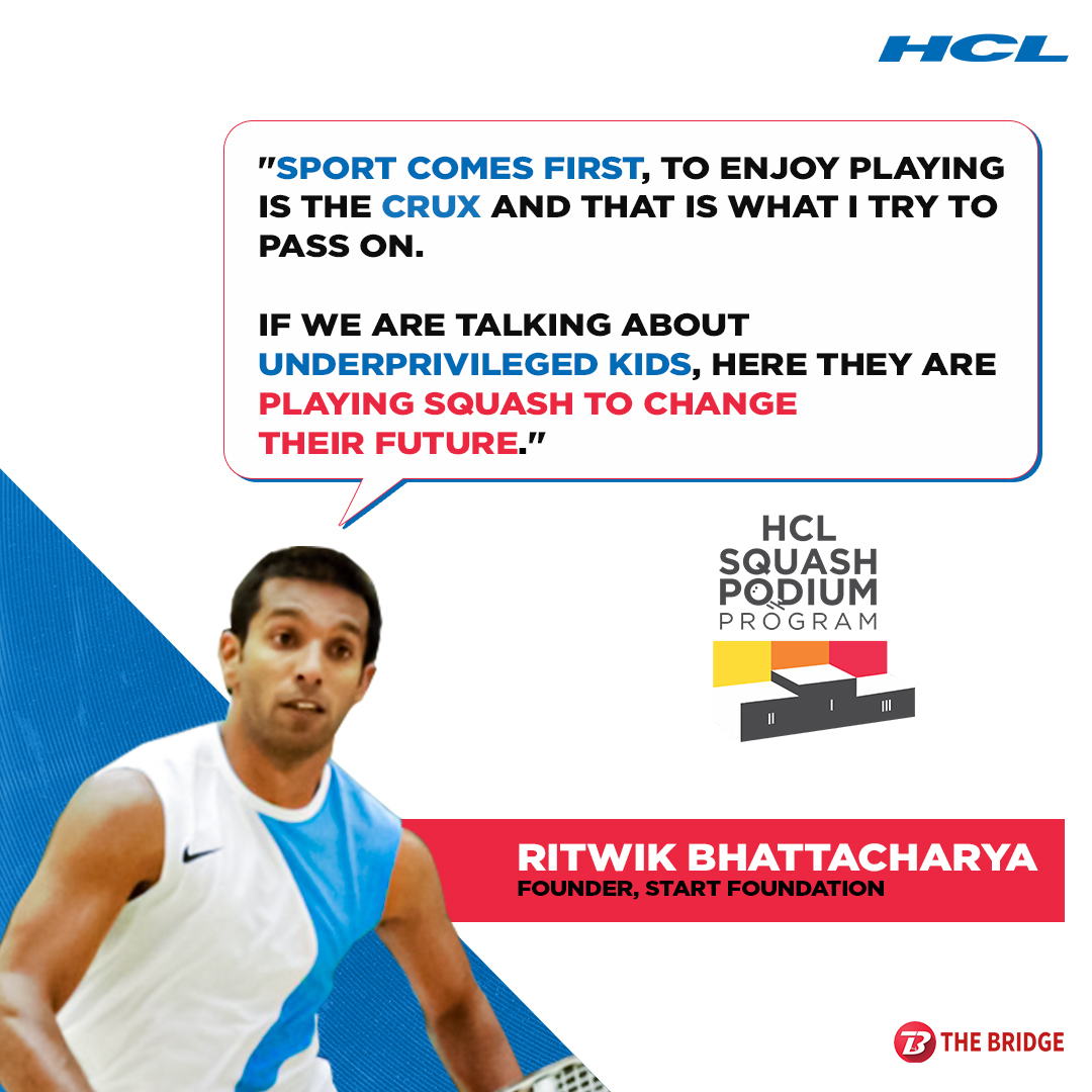 #Exclusive | Ritwik Bhattacharya has transformed the Kalote- Mokashi village through his START foundation, training numerous prospects from the tribal village.

Read it all here: shorturl.at/xJMW4

HCL SPP: shorturl.at/bJMO0

#hclforsports #squash <a href="/HCLEnterprise/">HCL Enterprise</a>