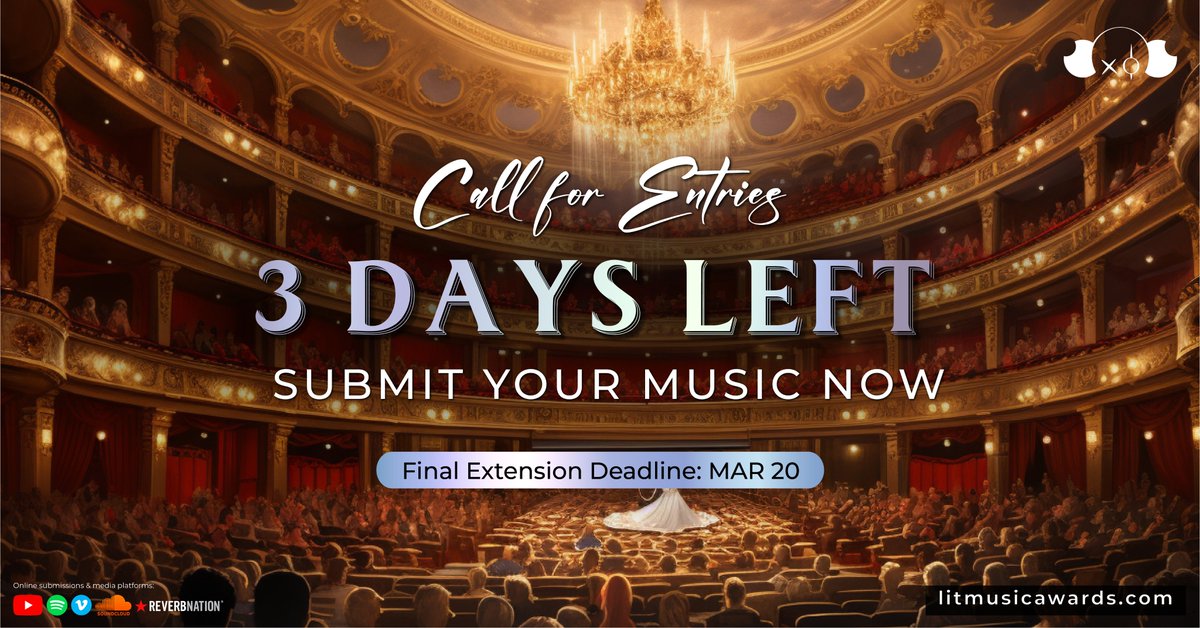With an international panel of jurors ready to assess every submission, now is your final opportunity to complete your entries. #LIT #LITAwards #LITMusicAwards #awards #musicawards #museworld