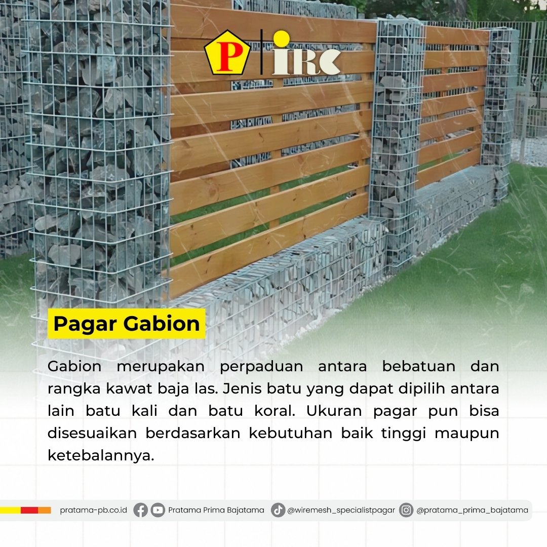 PBajatama's tweet image. Ingin mencari pagar minimalis dan tetap terlihat modern? Inspirasi tipe pagar ini bisa menjadi pilihan yang tepat dalam menghiasi lingkungan taman dan halaman 💡

#pratamaprimabajatama #rekomendasi #pagarbrc #konstruksi #materialbangunan #infobangunan #irc #pagarirc #wirerod