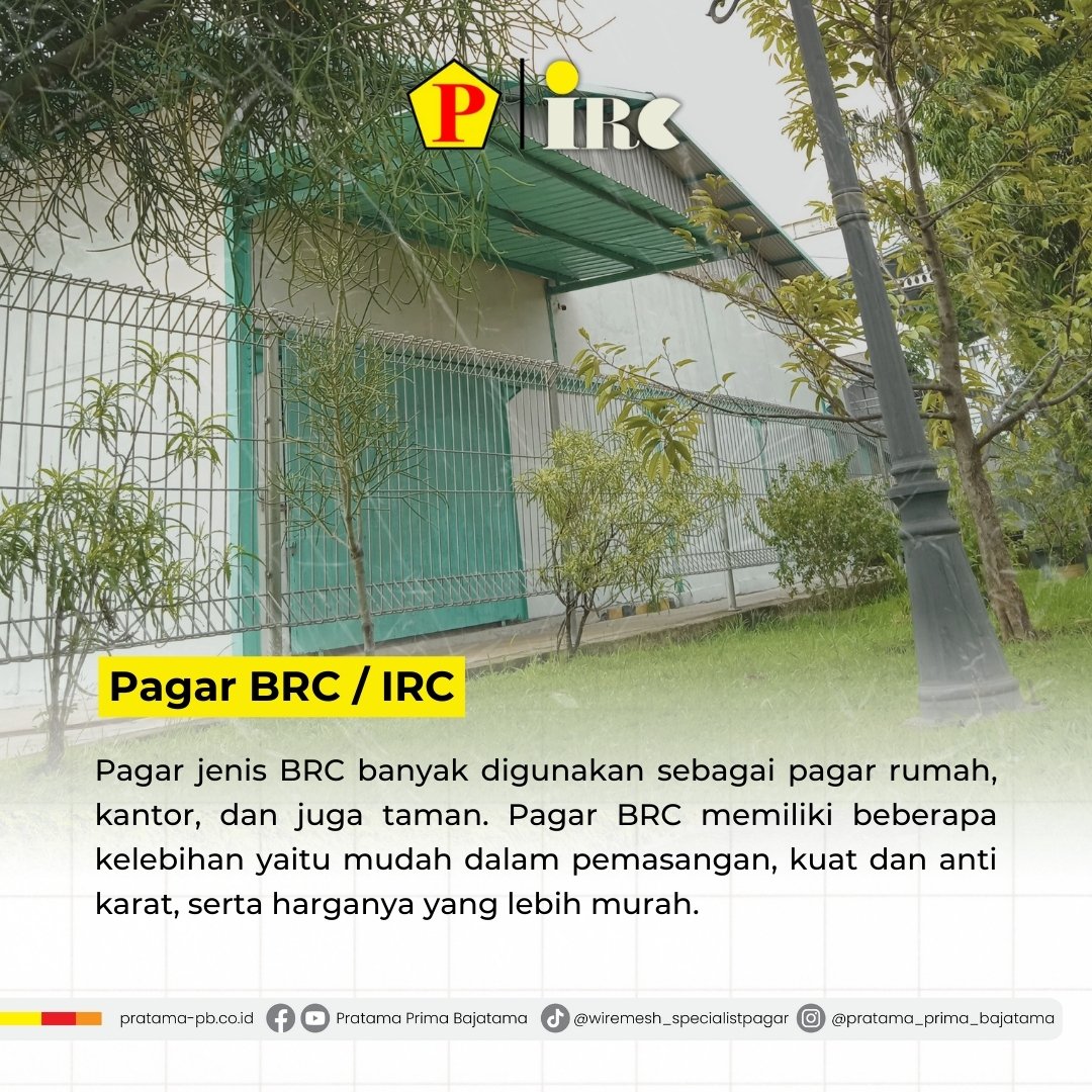PBajatama's tweet image. Ingin mencari pagar minimalis dan tetap terlihat modern? Inspirasi tipe pagar ini bisa menjadi pilihan yang tepat dalam menghiasi lingkungan taman dan halaman 💡

#pratamaprimabajatama #rekomendasi #pagarbrc #konstruksi #materialbangunan #infobangunan #irc #pagarirc #wirerod