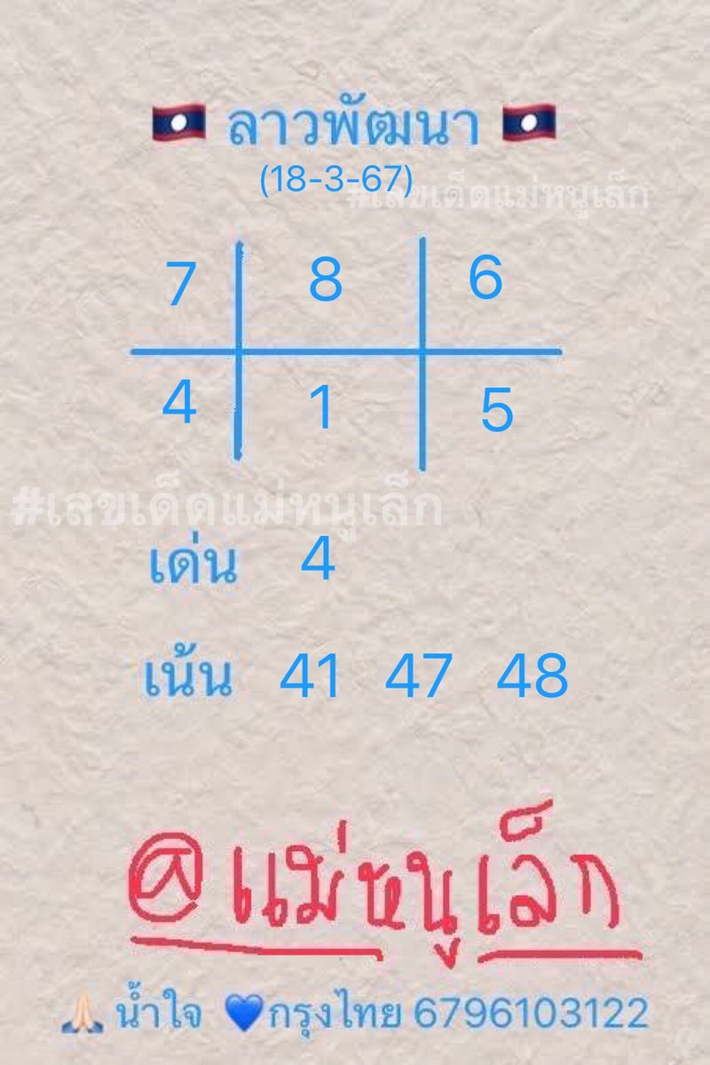 แม่หนูเล็ก tweet media