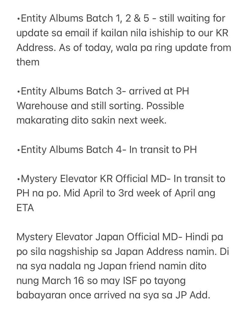 CosmicPlumPH's tweet photo. #CMPPHUpdates
Preorder Albums arrived:
- JK Golden
-SKZ Rockstar
-NCT127 Fact Check
-IVE Mine
-ENHYPEN Orange Blood Weverse &amp; Engene Ver.
-BND Why
-SVT Heaven

If you have questions, message us po!

Thank you for patiently waiting po~ https://t.co/e456ozztyH
