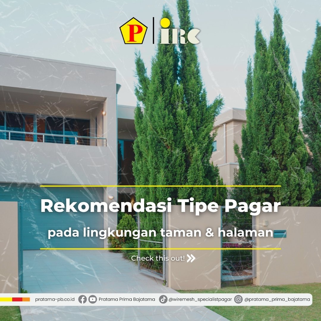 PBajatama's tweet image. Ingin mencari pagar minimalis dan tetap terlihat modern? Inspirasi tipe pagar ini bisa menjadi pilihan yang tepat dalam menghiasi lingkungan taman dan halaman 💡

#pratamaprimabajatama #rekomendasi #pagarbrc #konstruksi #materialbangunan #infobangunan #irc #pagarirc #wirerod