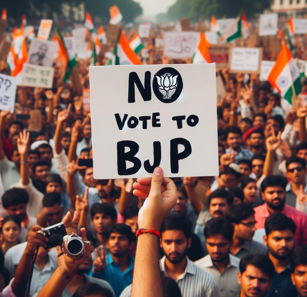 indiabuzzz's tweet photo. No Vote To BJP
#gohomeMODI https://t.co/QURAAA6xb2