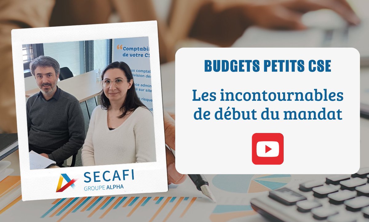 cabinetSecafi's tweet photo. #LundiMotivation 
Sensibiliser les #CSE, sécuriser &amp; réussir la gestion de leurs #BudgetsCSE #AEP &amp; #ASC, l'un des grands thèmes de notre programme 2024 #LesIncontournablesdeDébutduMandat Spécial #PetitsCSE 
Avec nos experts #SecafiExpertiseComptable 
https://t.co/uGGulruROe https://t.co/fcUgQyitRG