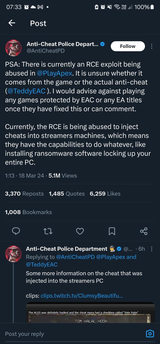 Ronin_Samurai47's tweet image. #ApexLedgends time to stop playing apex till its fixed 🤷‍♂️ #FixApex