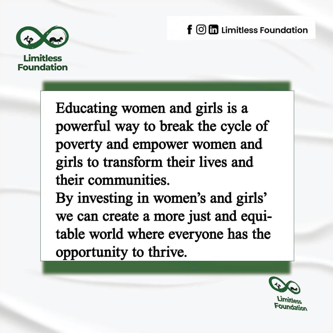 LimitlessFDN's tweet image. 🌟 Join us at Limitless Foundation! Empowering women &amp;amp; children, alleviating poverty, and taking action for climate justice. Together, we're making a difference! 💪✨ #Empowerment #PovertyAlleviation #ClimateAction #LimitlessFoundation