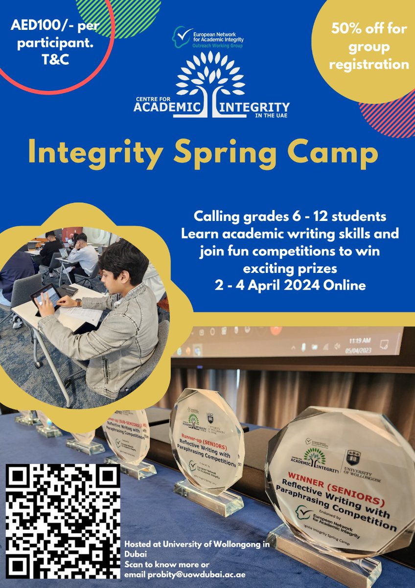 Our annual spring camp is here! #igniteintegrity @UOWD