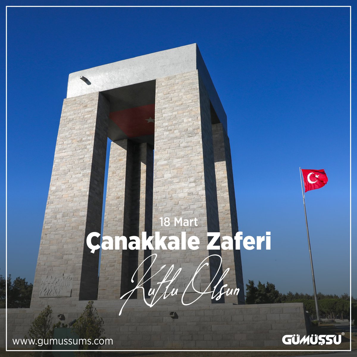 Şanlı tarihimizdeki en önemli zaferlerden biri olan Çanakkale Zaferi’nin 109. yılında başta Mustafa Kemal Atatürk ve kahraman silah arkadaşları olmak üzere tüm şehit ve gazilerimizi rahmet ve minnetle anıyoruz.

#18MartÇanakkaleZaferi🇹🇷