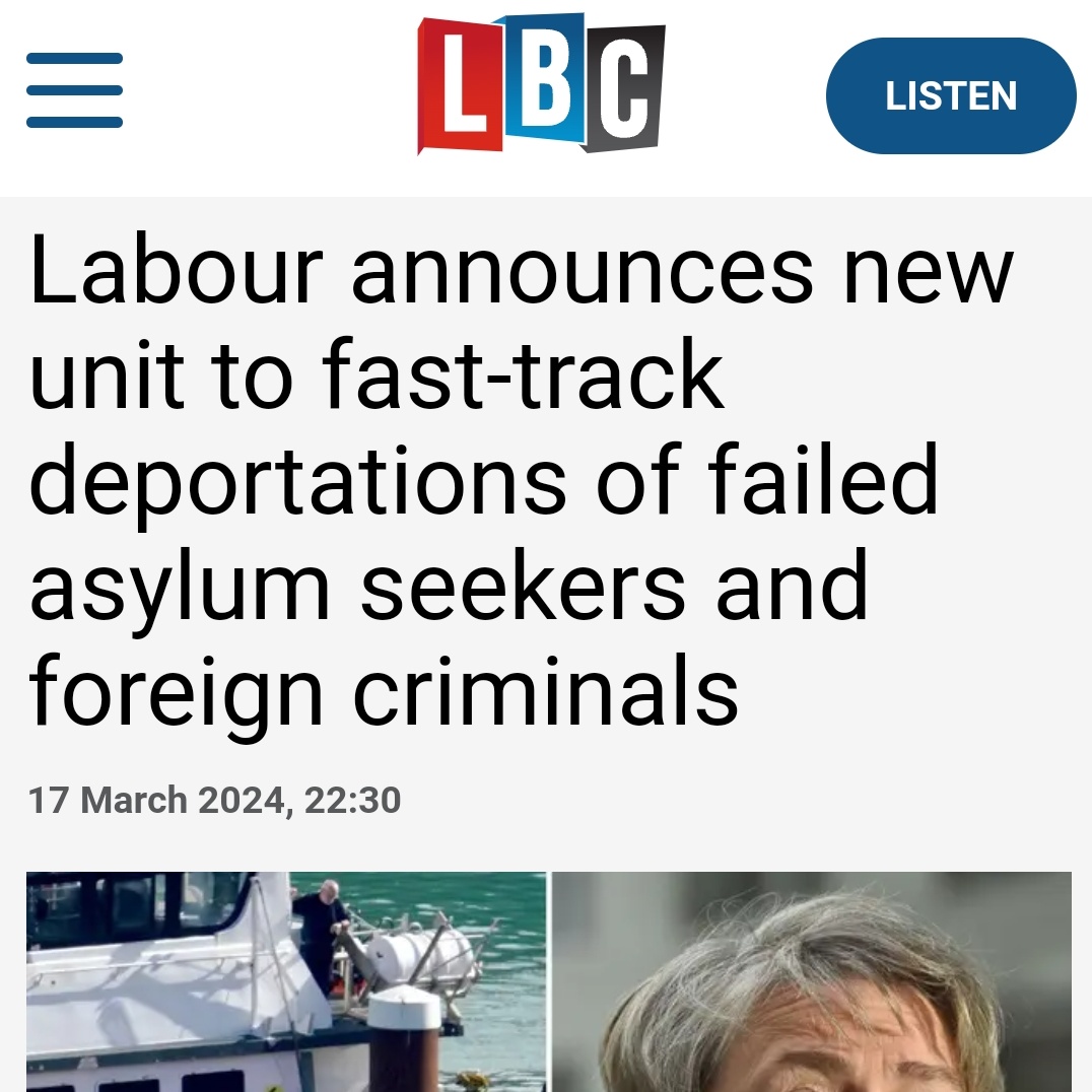 Words fail me. The Tories are running a campaign to dehumanise and scapegoat migrants. Labour's answer? Let's hire 1,000 people to deport them faster. Has no one told them - after DECADES of doing it - that pandering to the right on immigration only makes them stronger?