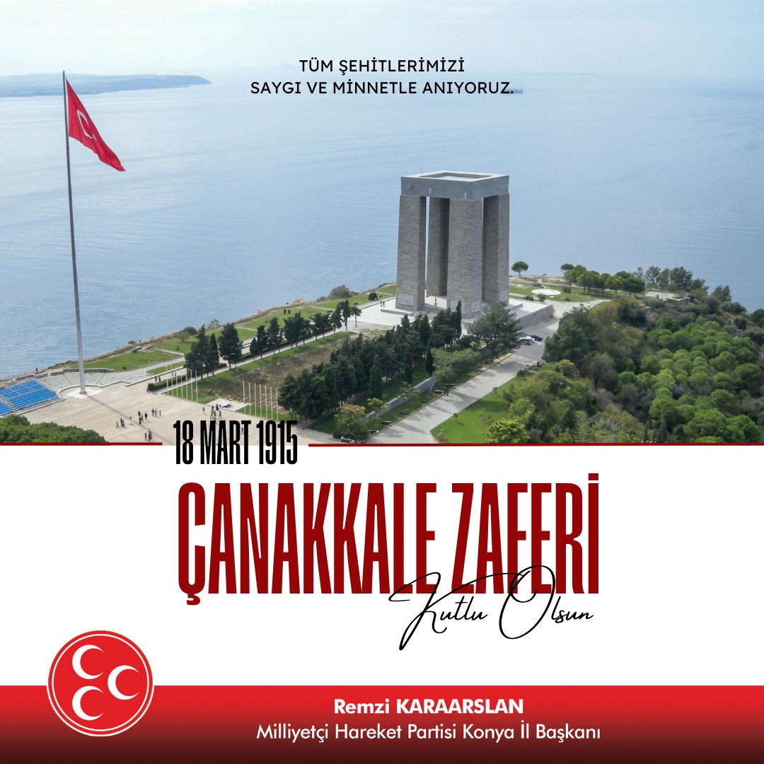 #18MartÇanakkaleZaferi Kutlu Olsun.