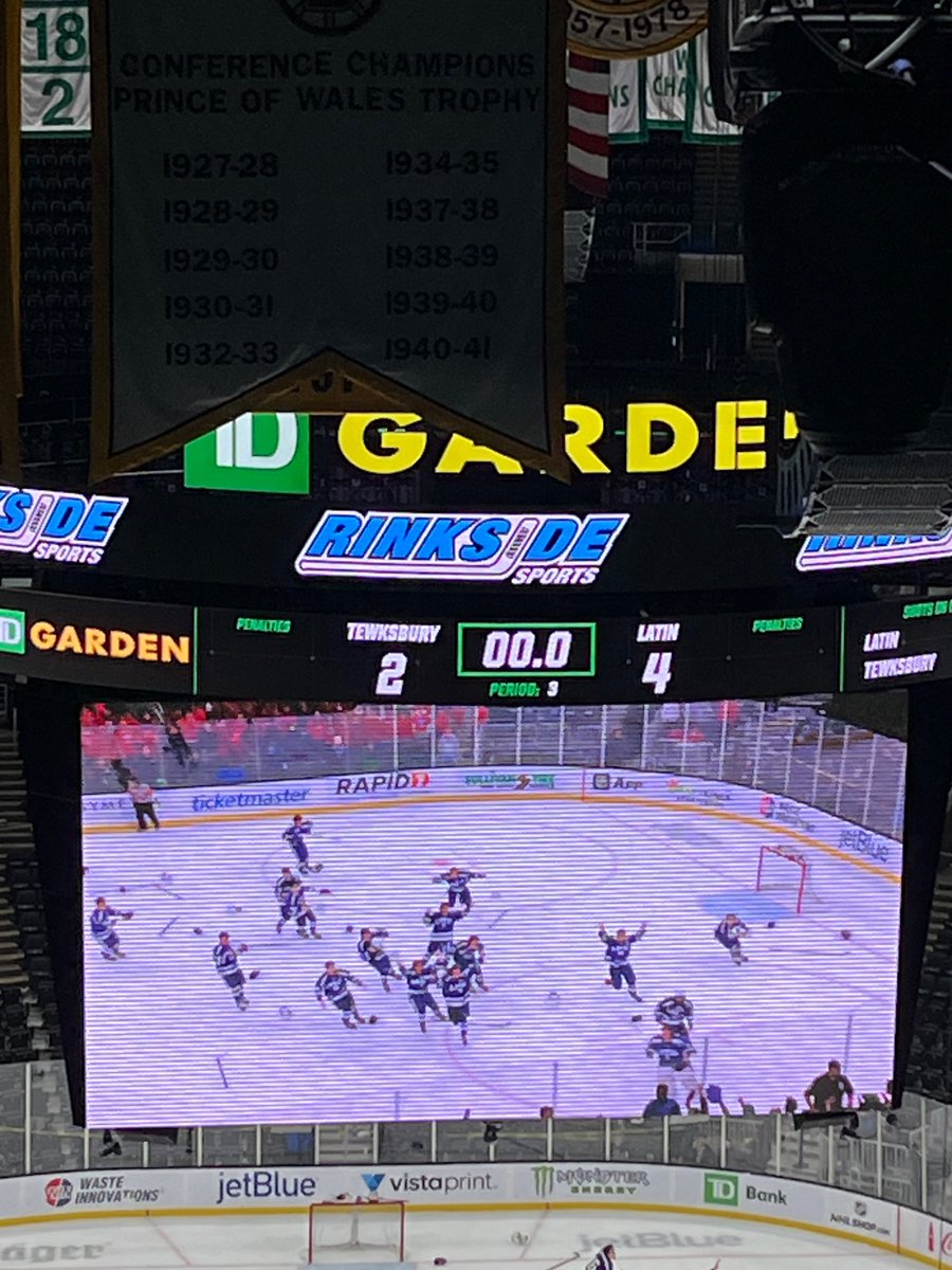 🏒🥅 MIAA Division 2 Boys Ice Hockey Championship 🏆

FINAL
Boston Latin 4
Tewksbury 2

<a href="/TMHSHOCKEY/">TMHS HOCKEY</a>
<a href="/BLS_Athletics/">Boston Latin School Athletics</a>