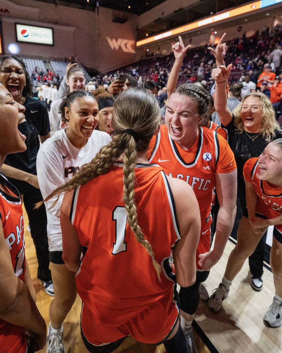 Pacific_Hoops's tweet photo. NOT DONE YET‼️🏀💃

For the first time since 2019, we are back in the @WomensNIT.

#PacificProud https://t.co/jmPF1C9GHe
