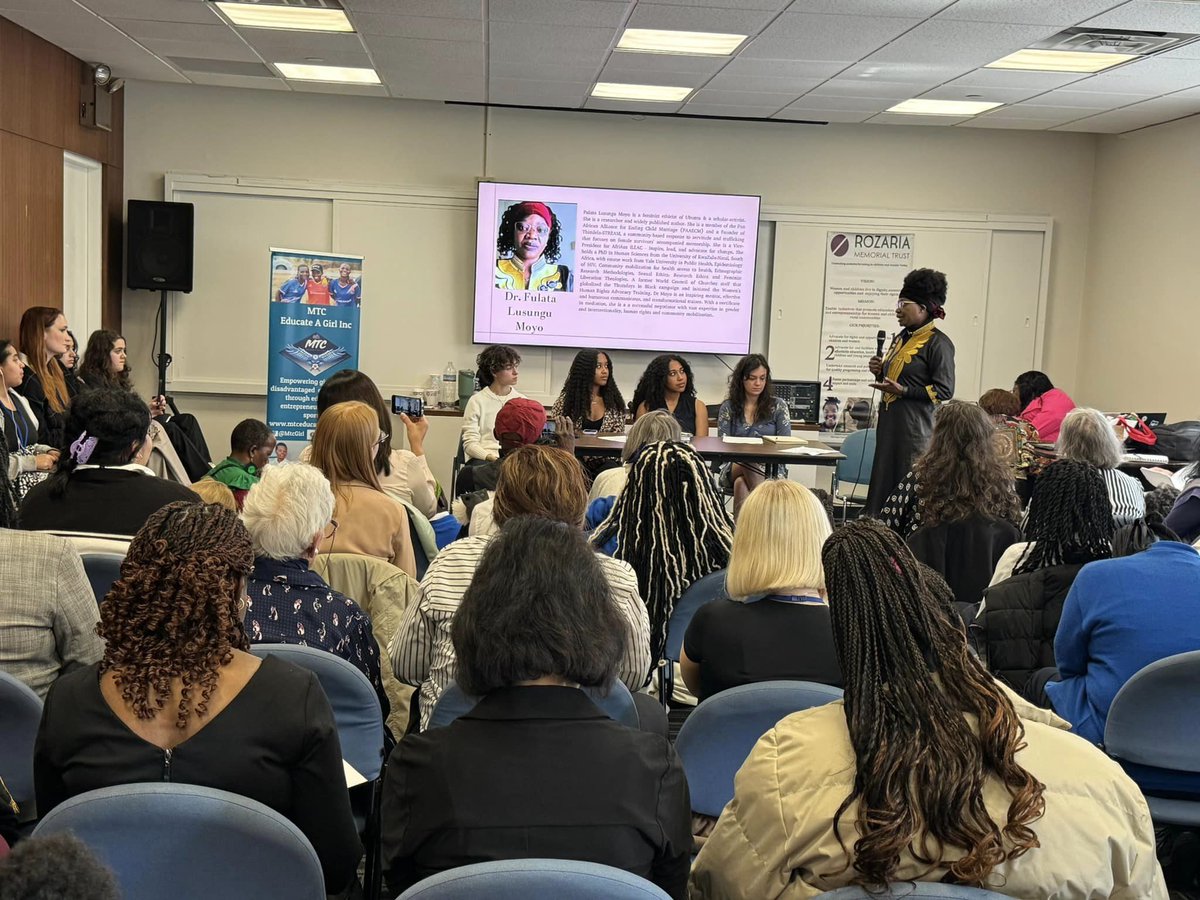 MtcGirl's tweet photo. Adolescent girls speaking out and challenging the status quo at our UN CSW68 event. #notstatistics @makachikowero @lucichiko @RozariaConnects @unwomenzw @AMPLIFY_Girls @Dreambigld @Connecther @felinyamayaro @michellemutogo https://t.co/MNKF1isJqc