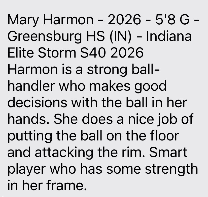 ges_MrsHarmon's tweet photo. Post this to twitter 

 Nice work @Mary_harmonn…!

From @AsherScouting 

I was out all day at the Shamrock Classic on Saturday and saw 24 different teams play. Below, I take a look at some of the players who stood out to me the most throughout the day. https://t.co/3PnyaCHrTL