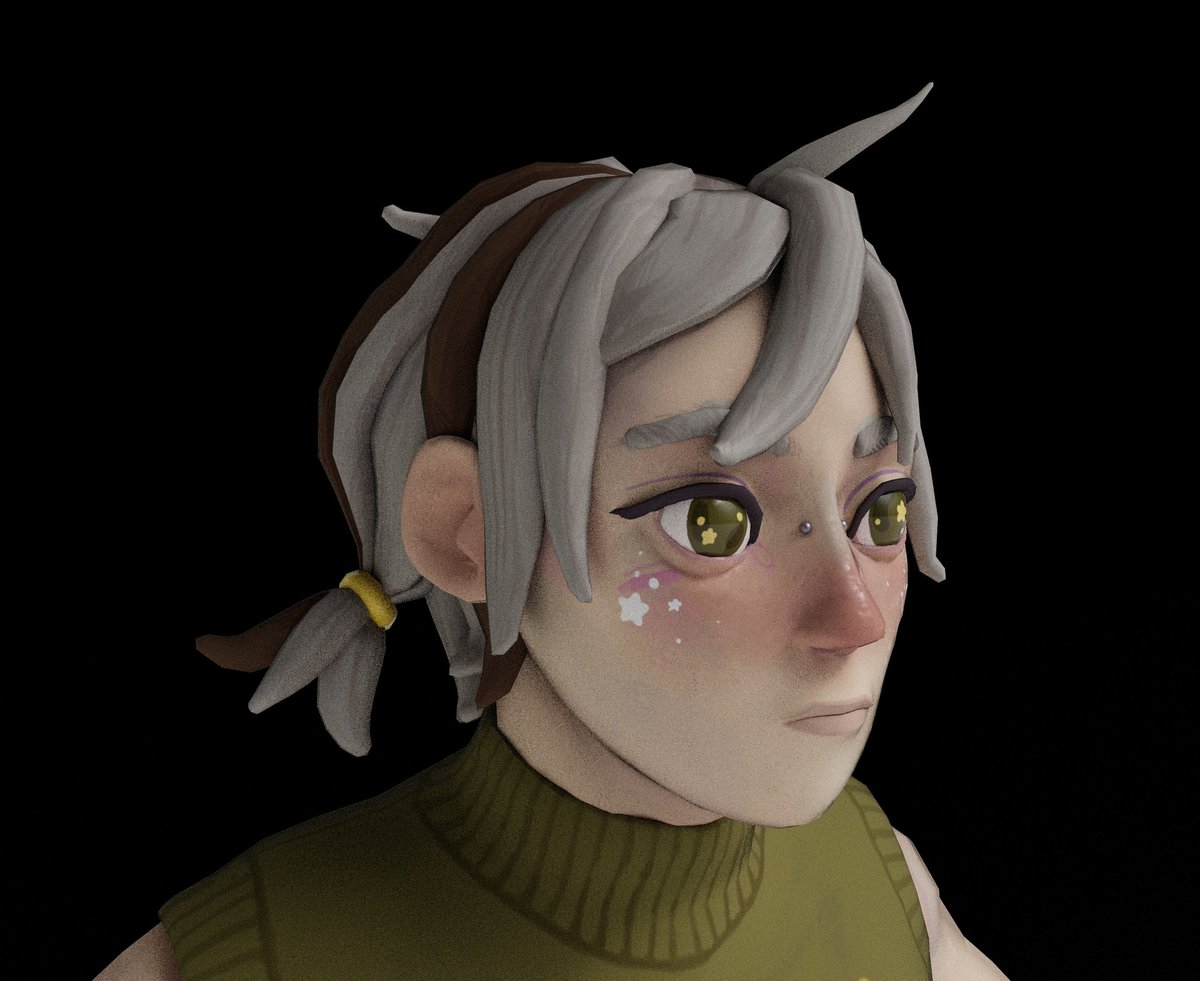 My first 3D Character 👀