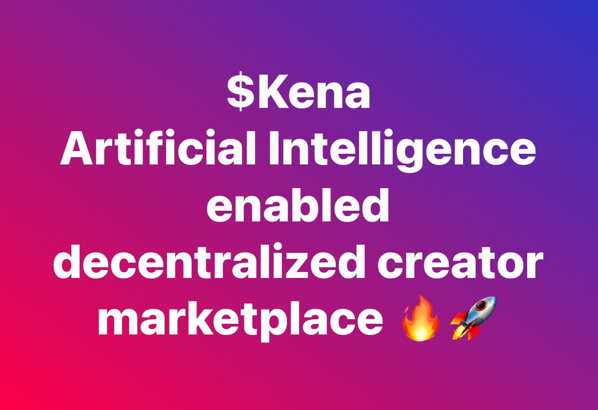 Kena 1.0 decentralized the music educator marketplace with 350k users on the platform and 20 million hours of practice. can you imagine what Kena 2.0 would do? #KENA