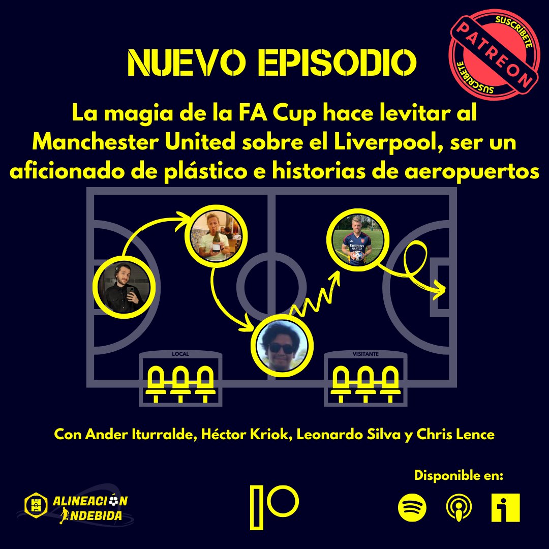 ✈️NUEVO PODCAST DE ALINEACIÓN INDEBIDA✈️

Hablamos de qué ocurrió en ese absurdo y fantasioso Man United-Liverpool, del pequeño gran Coventry, del futuro del Newcastle, del impresionante Fulham y de mucho, mucho más.

Con <a href="/Kriok/">Kriok カリオカ</a> <a href="/camus1306/">Leønardø Silva</a> <a href="/CMLence/">Chris L.</a> y yo: open.spotify.com/episode/2lR1yM…