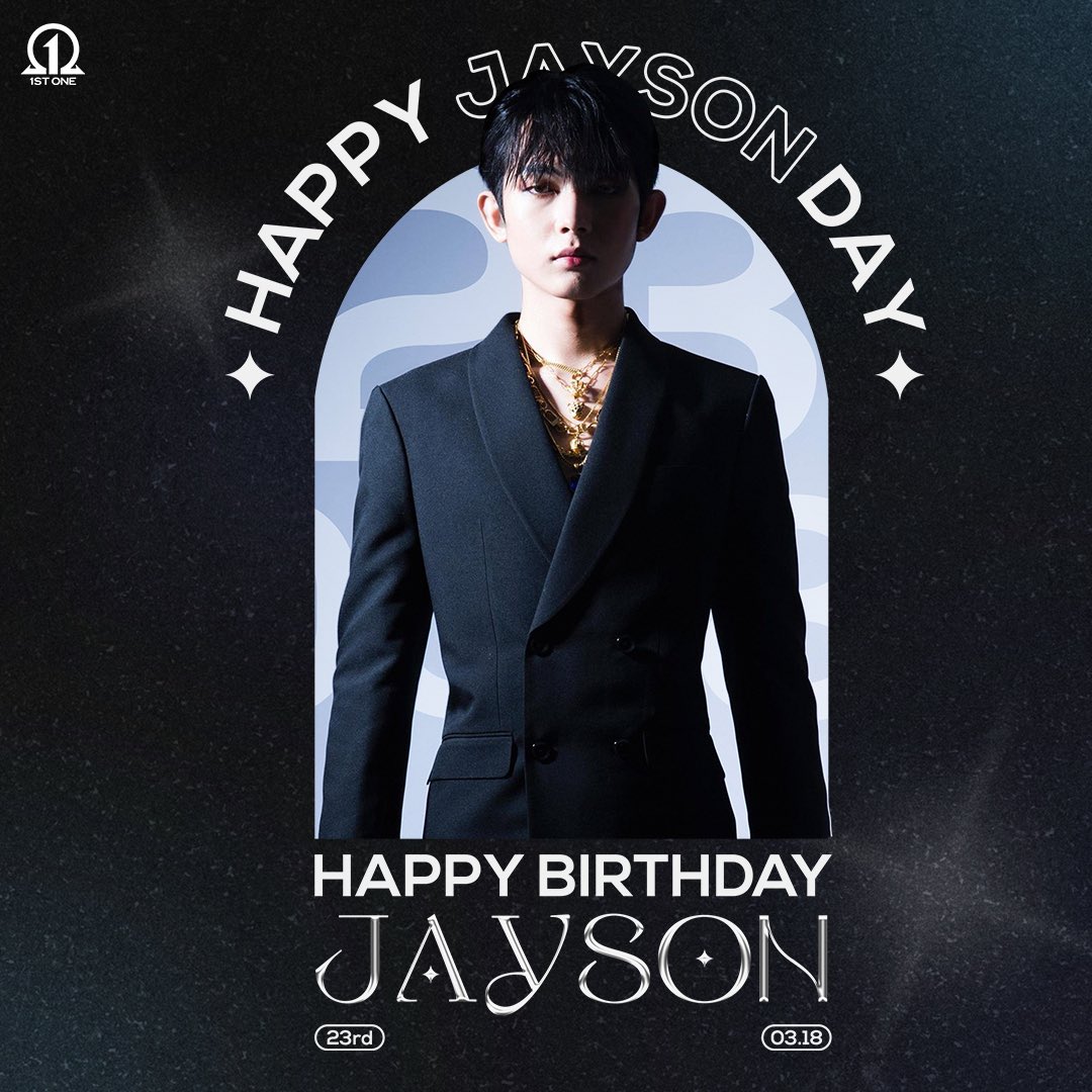 1stoneOfficial's tweet photo. It's Maknae #1stOne_Jayson B-day today! 🎉🫶

Celebrate with us today on our NEW YouTube Channel (@1stOneOfficial) LIVE at 7PM!

Find out surprises and more! 

#1stOne #1stOne_JaysonBday https://t.co/VlvOr9rn1j