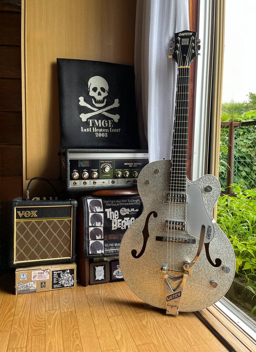 ベンジーのNewグレッチ、皆さま情報ありがとうございます。 キラキラし