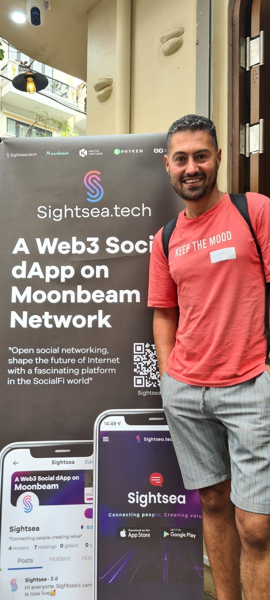 fuadada's tweet photo. Exciting times with 
@Sightsea_Tech @openguildwtf  @phyken_network  at side event #ETHVN24: Web3.0 Builders Coffee Networking! 🥰 https://t.co/lyZSBt7NQc