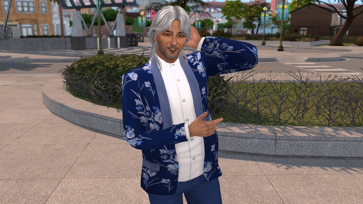 SimsNation506's tweet photo. Kenneth Bowling 
The Elder loves working with his hands, whether it's skinning trout, creating sculptures, or chopping veggies. Visit Sims Nation, on Patreon. Exclusive Sims for #thesims4. https://t.co/Oy481NDdHh https://t.co/jaOsvnjkNe