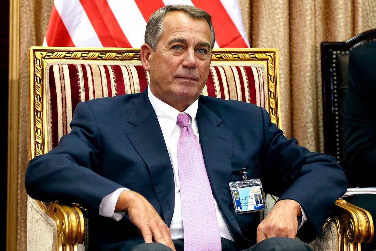 Former Speaker John Boehner on Jan. 6: “Watching it was scary, and sad. It should have been a wake-up call for a return to Republican sanity…it will compare to one of the lowest points of American democracy that we lived through in January 2021… Trump incited that bloody