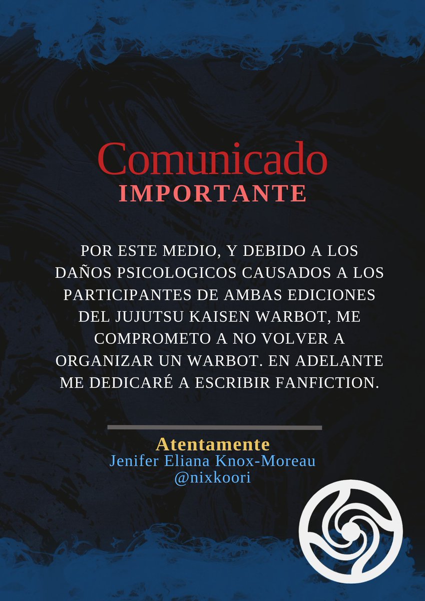 jjkwbot's tweet photo. IMPORTANTE https://t.co/nVc6qdVifn