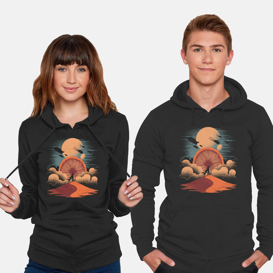 teefury's tweet photo. THE DAILY | “Arrakeen Rises” by #estudiofitas starts at just $13 today only at #TeeFury! ⚡
https://t.co/2S1DZrcLxo
#teefury #merch #gamingtshirts #apparel #instaartist #dune #books #scifi #spaceopera #desert #politics #movies #interstellar #arrakis #movie #arrakeen https://t.co/4IUyFkvMau